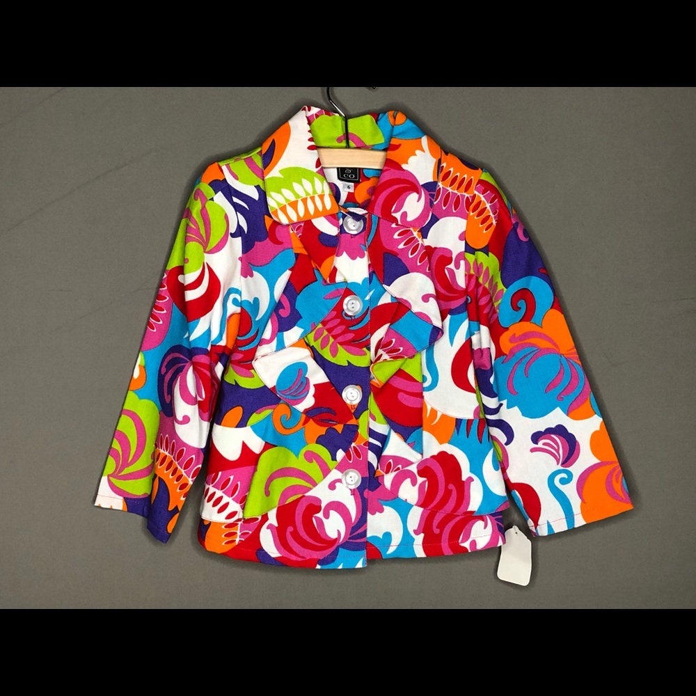 Mack & Co Tropical Kids Jacket Size 6